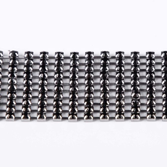 Women Crystal Rhinestone Chain Waist Belt main image 5
